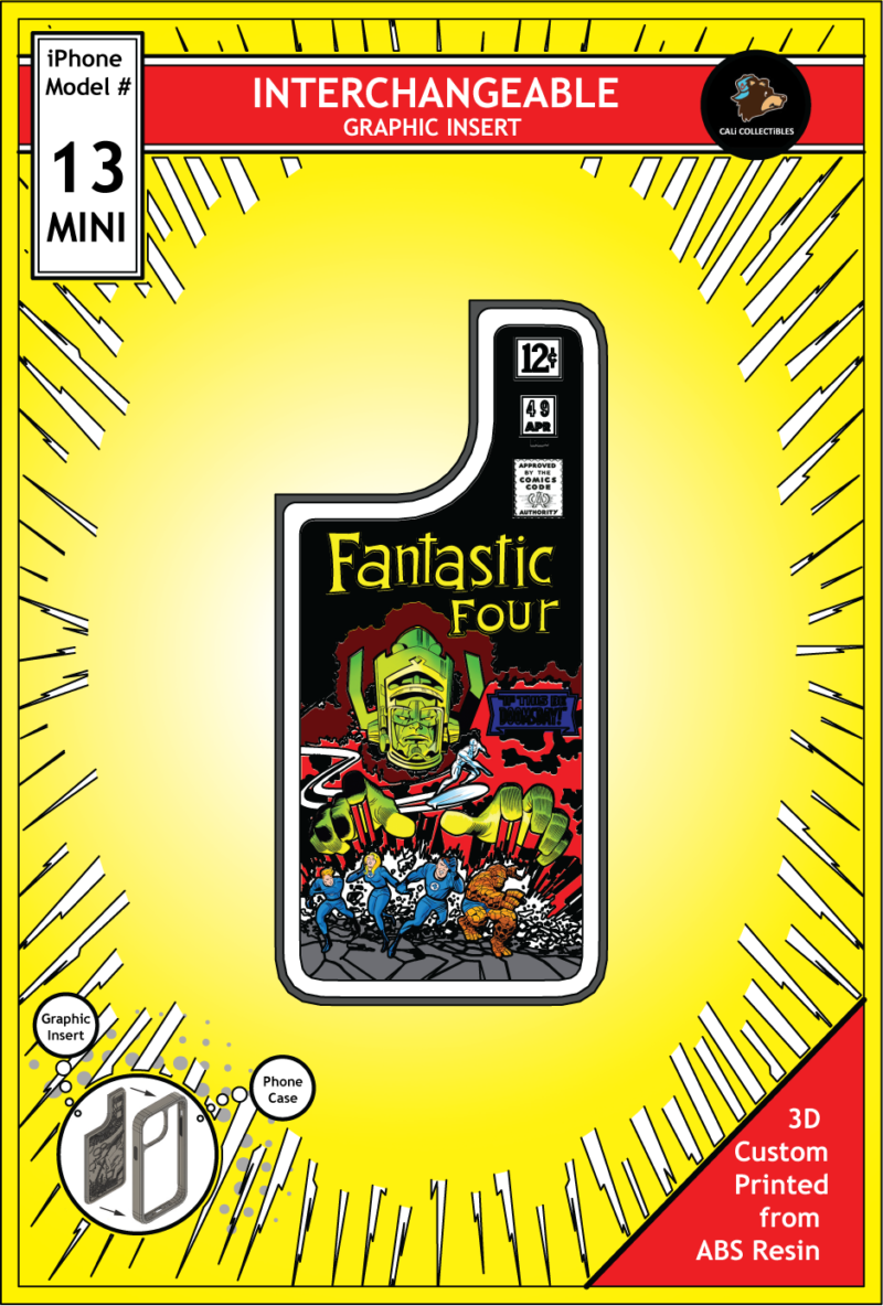 iPhone 13 Mini Insert - Fantastic Four vs Galactus