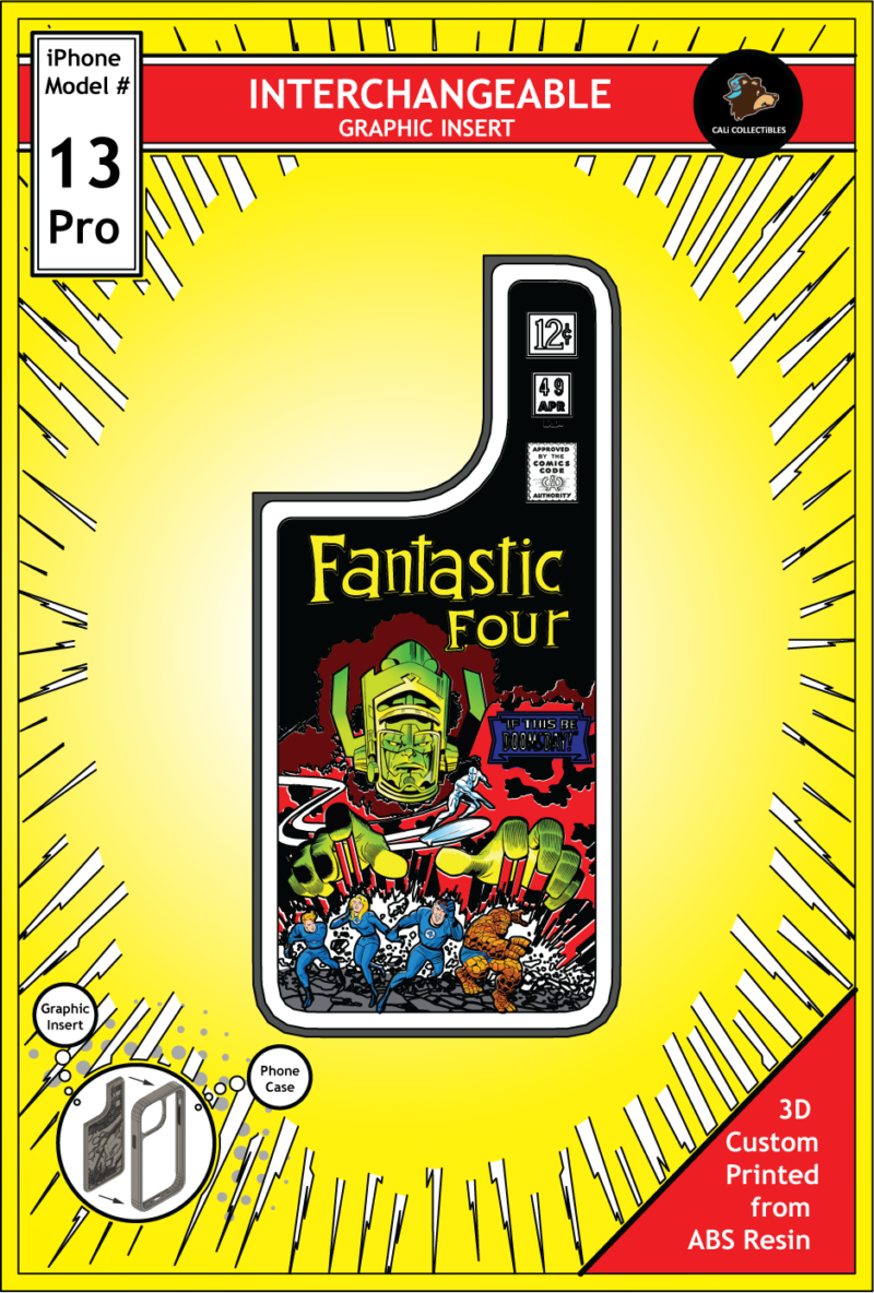 iPhone 13 Pro Insert - Fantastic Four vs Galactus