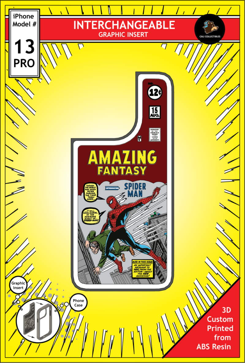 iPhone 13 Pro Insert - Spider Man 1st Appearance