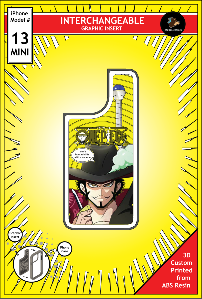 iPhone 13 Mini Insert - One Piece - Mihawk