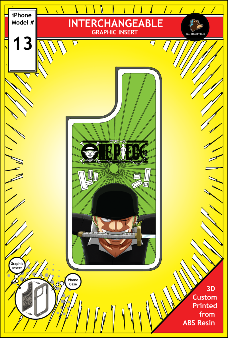 iPhone 13 Insert - One Piece - Zoro