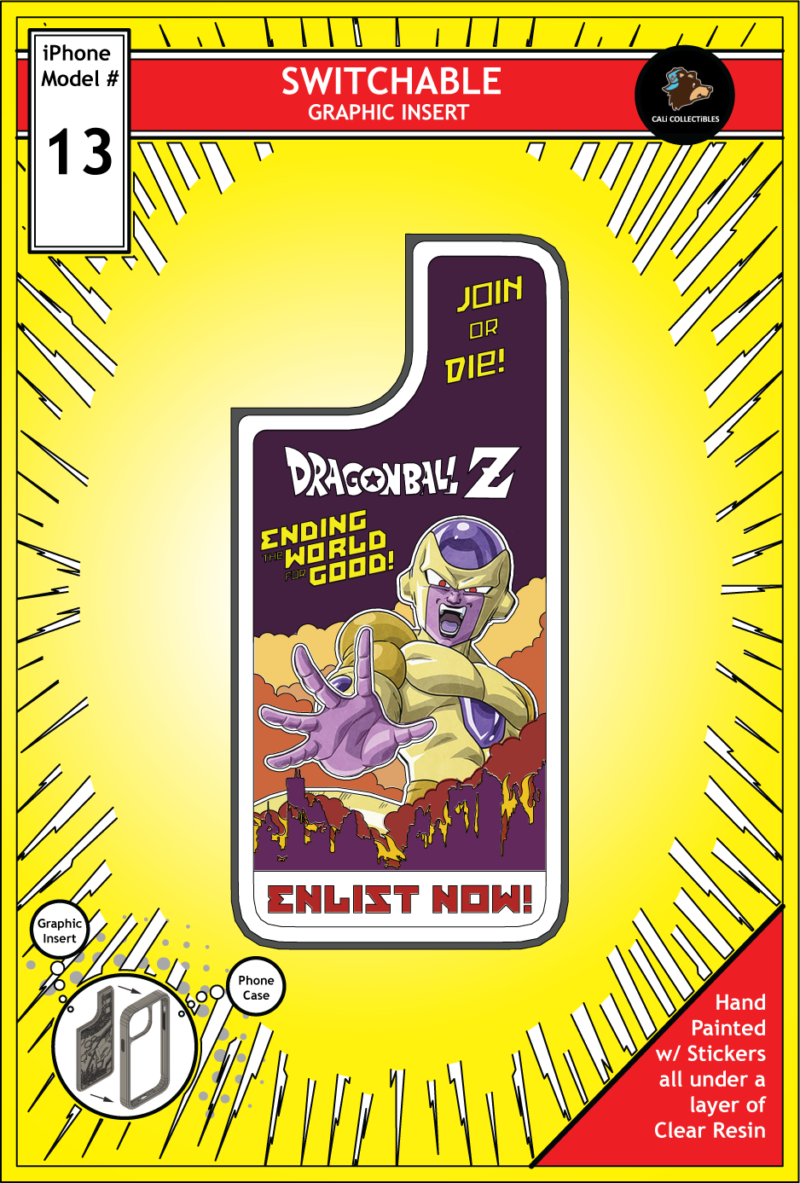 iPhone 13 Insert - DBZ - Golden Frieza