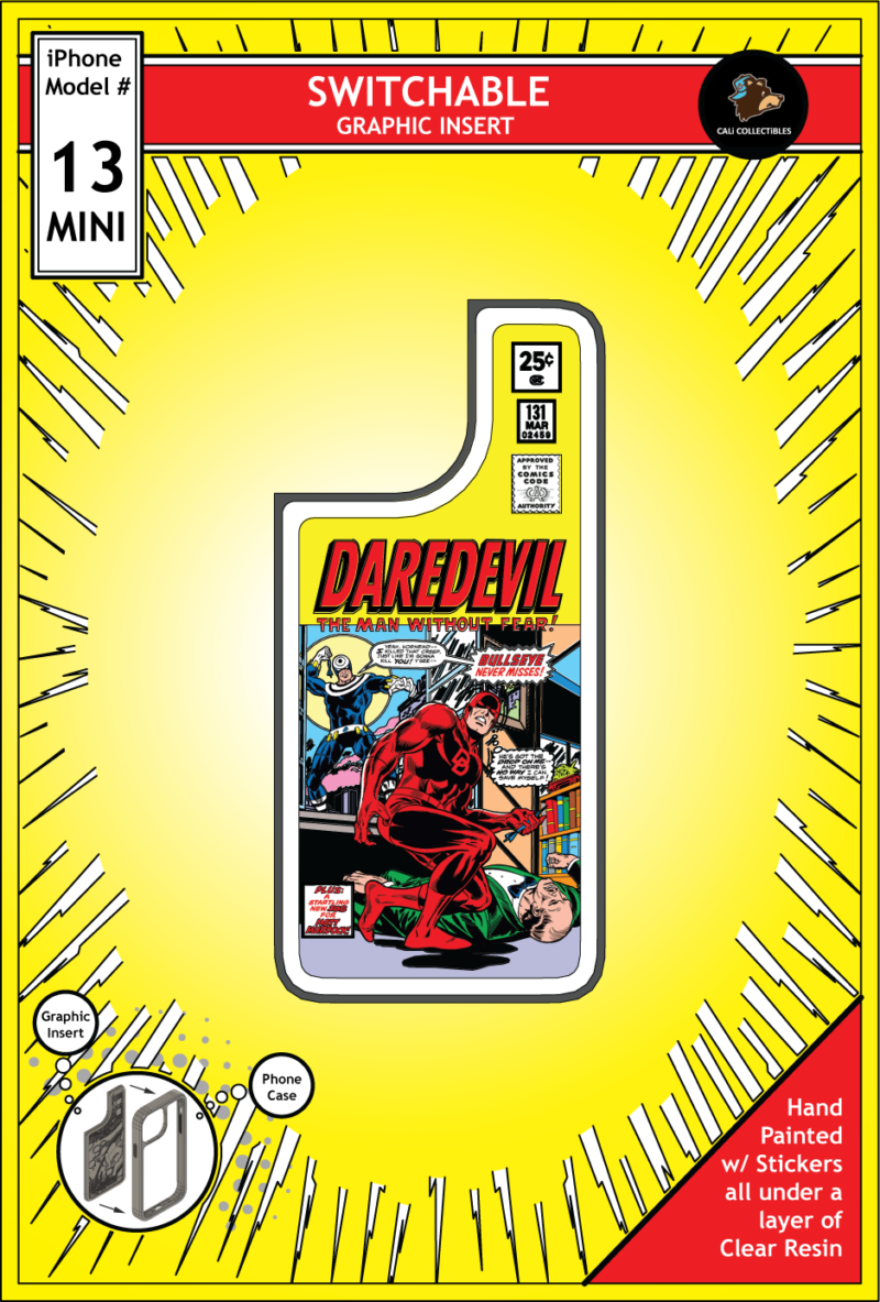 iPhone 13 Mini Insert - Daredevil vs Bullseye