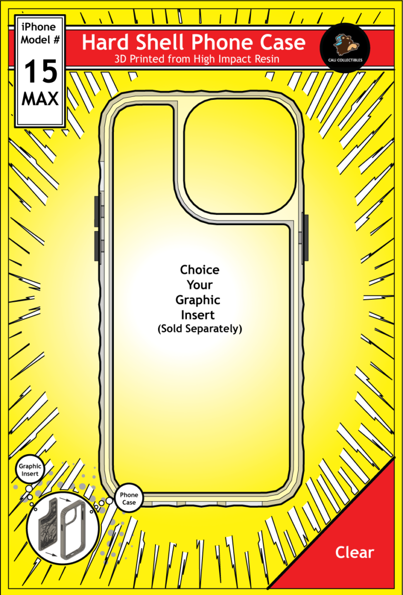 iPhone 15 Max Hard Case - Clear