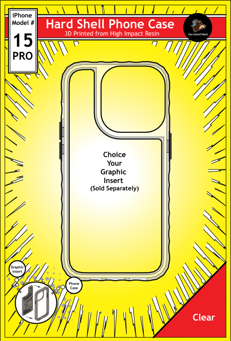 iPhone 15 Pro Hard Case - Clear