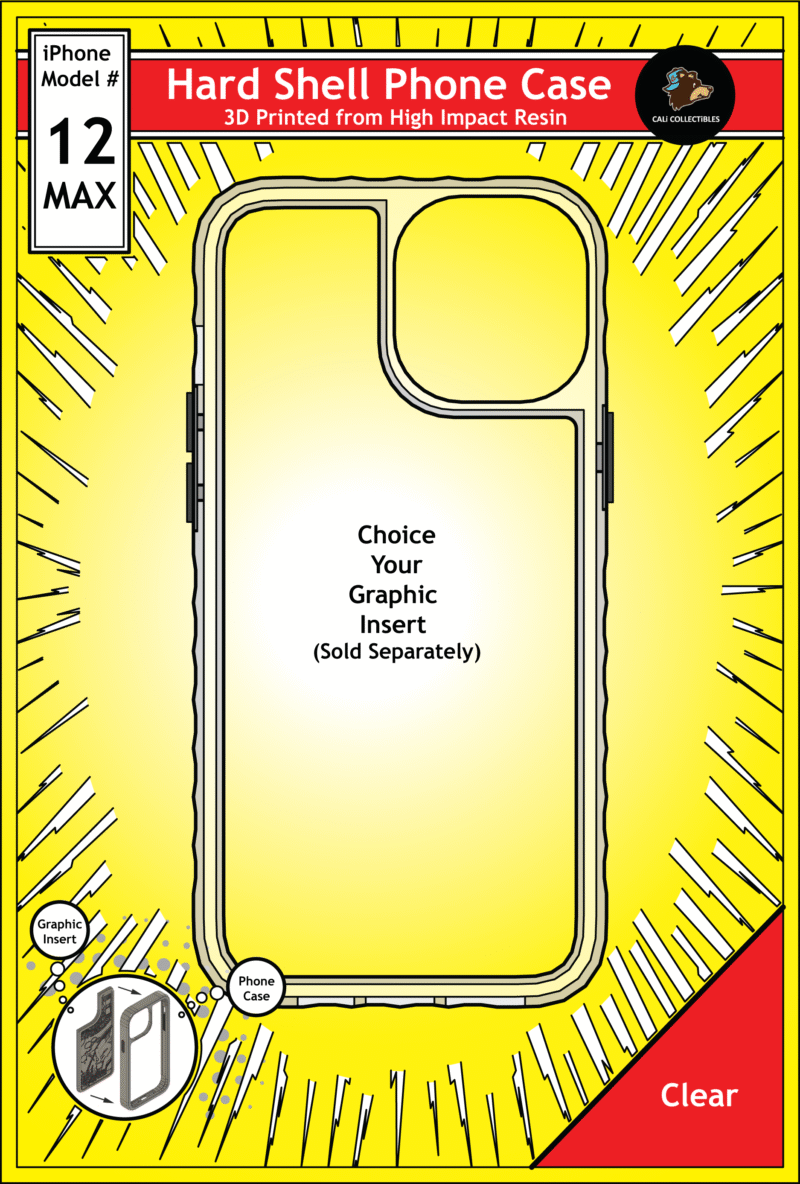 iPhone 12 Max Hard Case - Clear