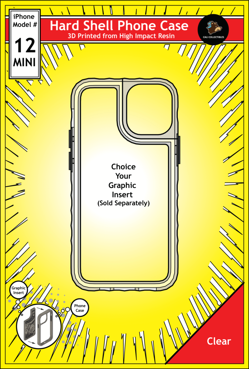 iPhone 12 Mini Hard Case - Clear