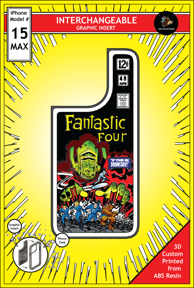 iPhone 15 Max Insert - Fantastic Four vs Galactus