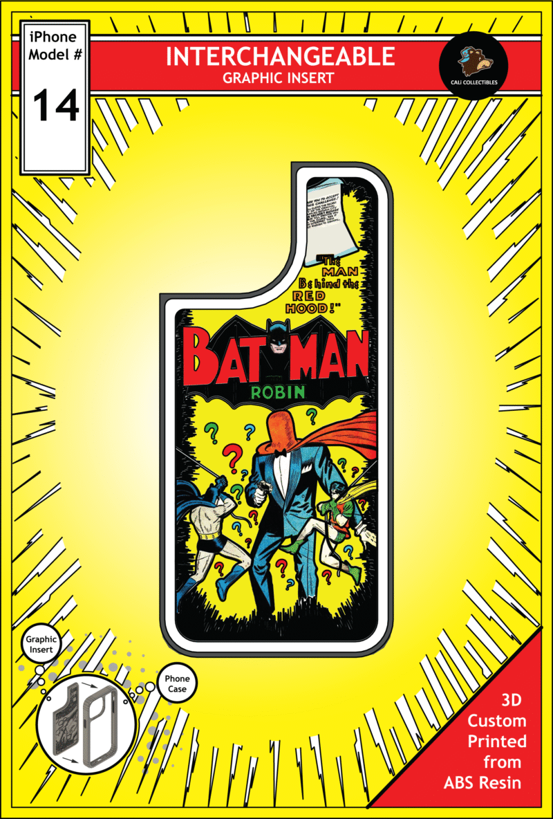 iPhone 14 Insert - Redhood vs Batman & Robin