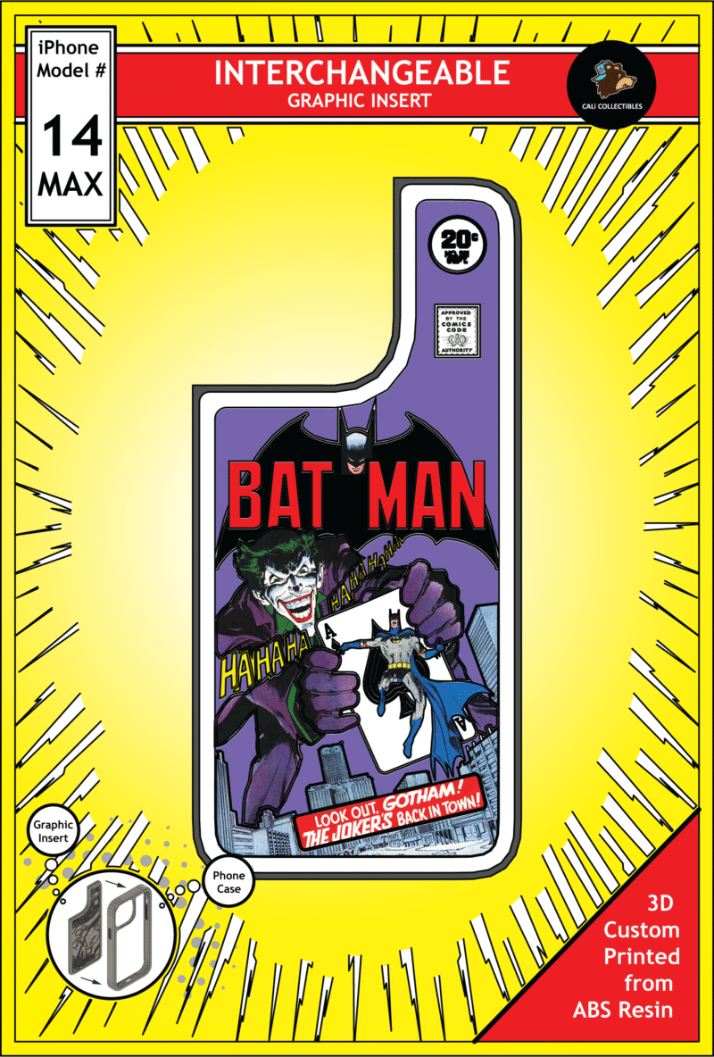 iPhone 14 Max Insert - Batman vs Joker