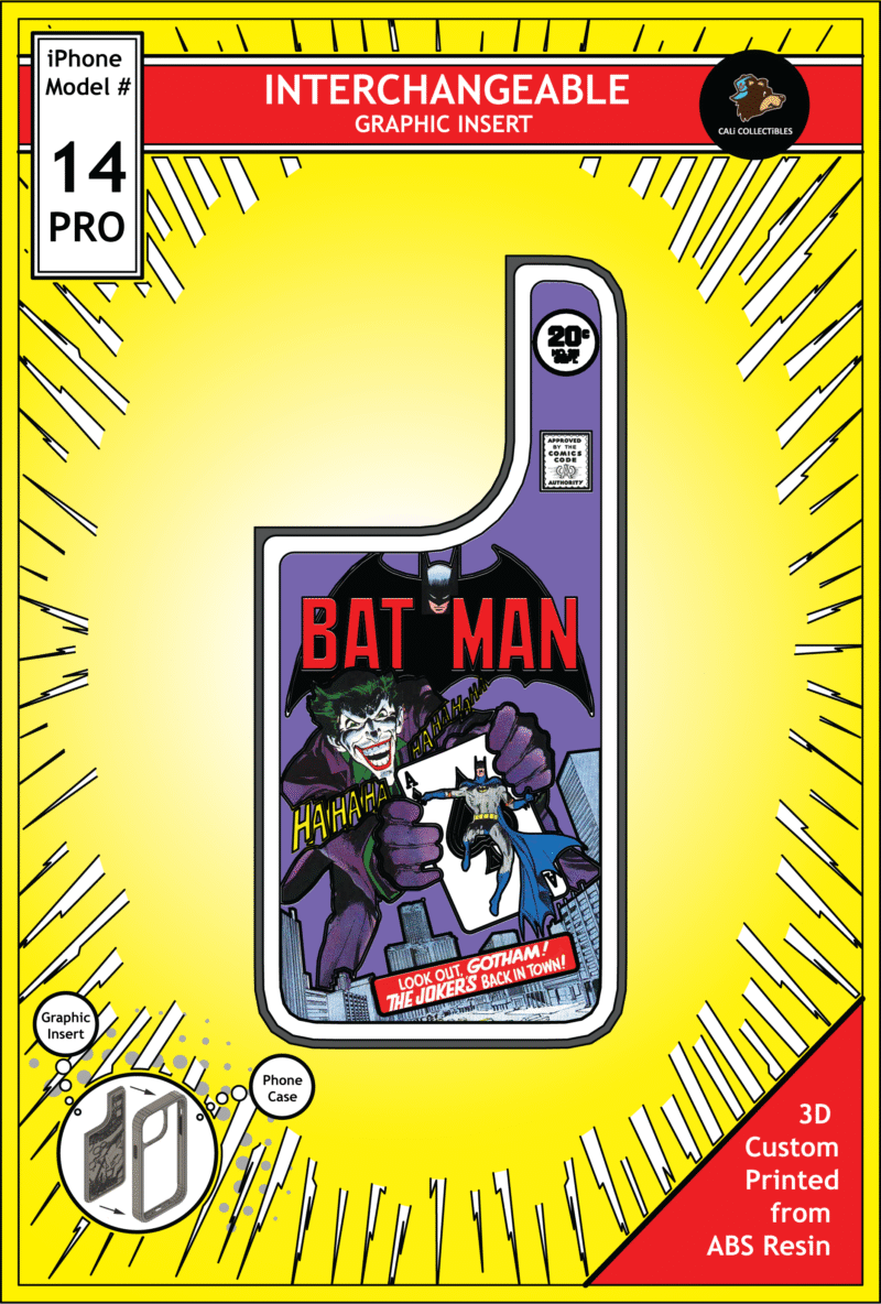 iPhone 14 Pro Insert - Batman vs Joker
