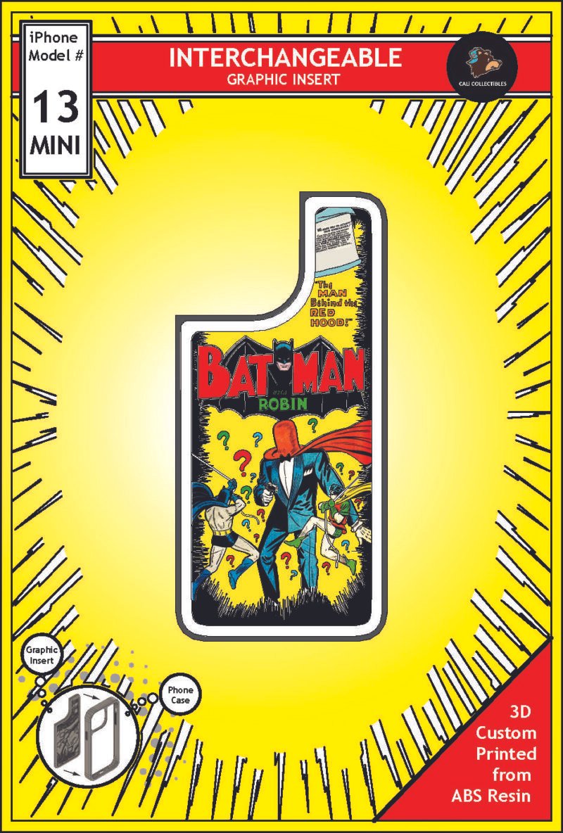 iPhone 13 Mini Insert - Redhood vs Batman & Robin
