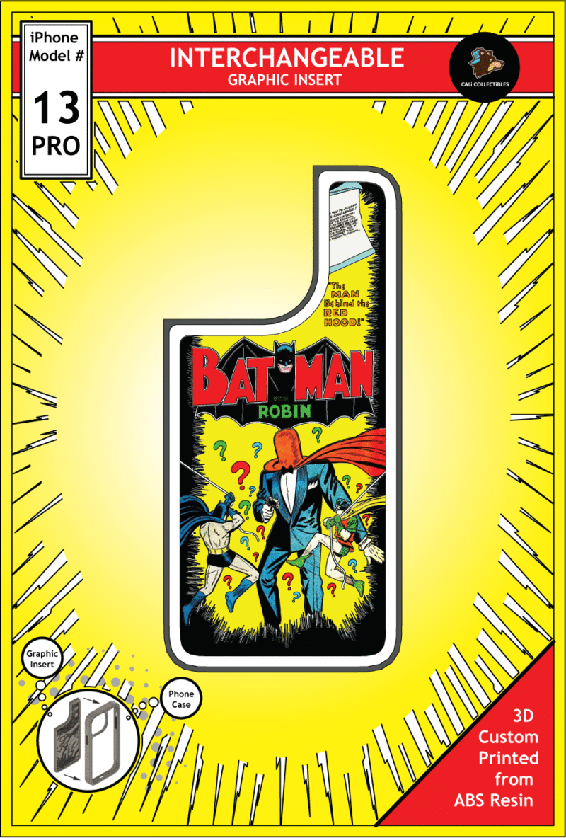 iPhone 13 Pro Insert - Redhood vs Batman & Robin