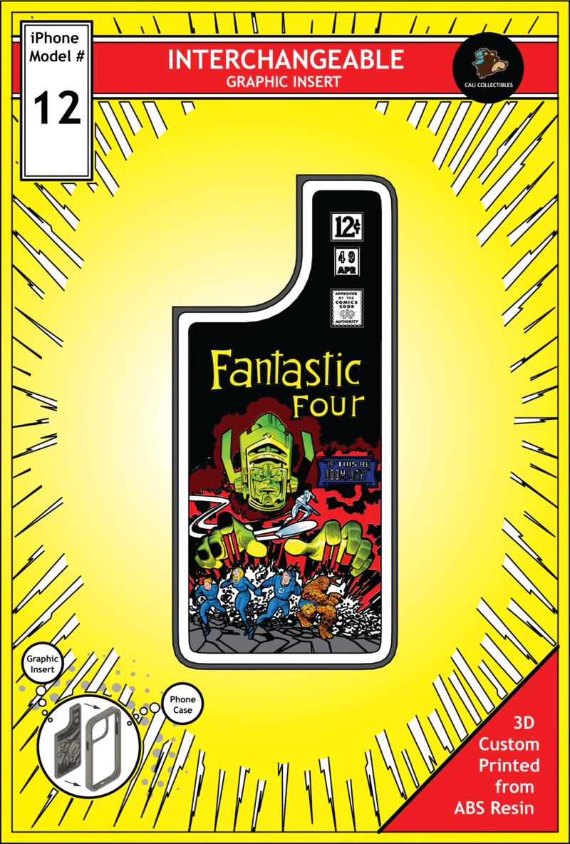 iPhone 12 Insert - Fantastic Four vs Galactus