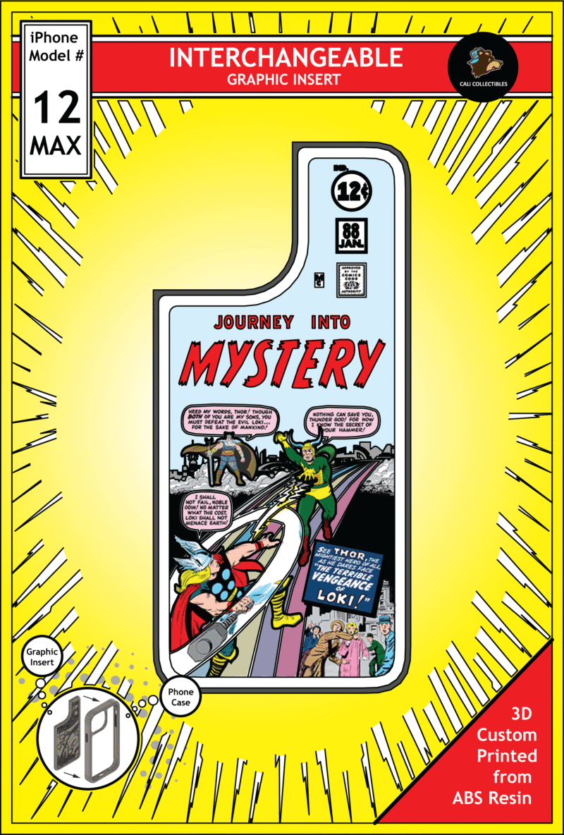 iPhone 12 Max Insert - Loki vs Thor vs Odin