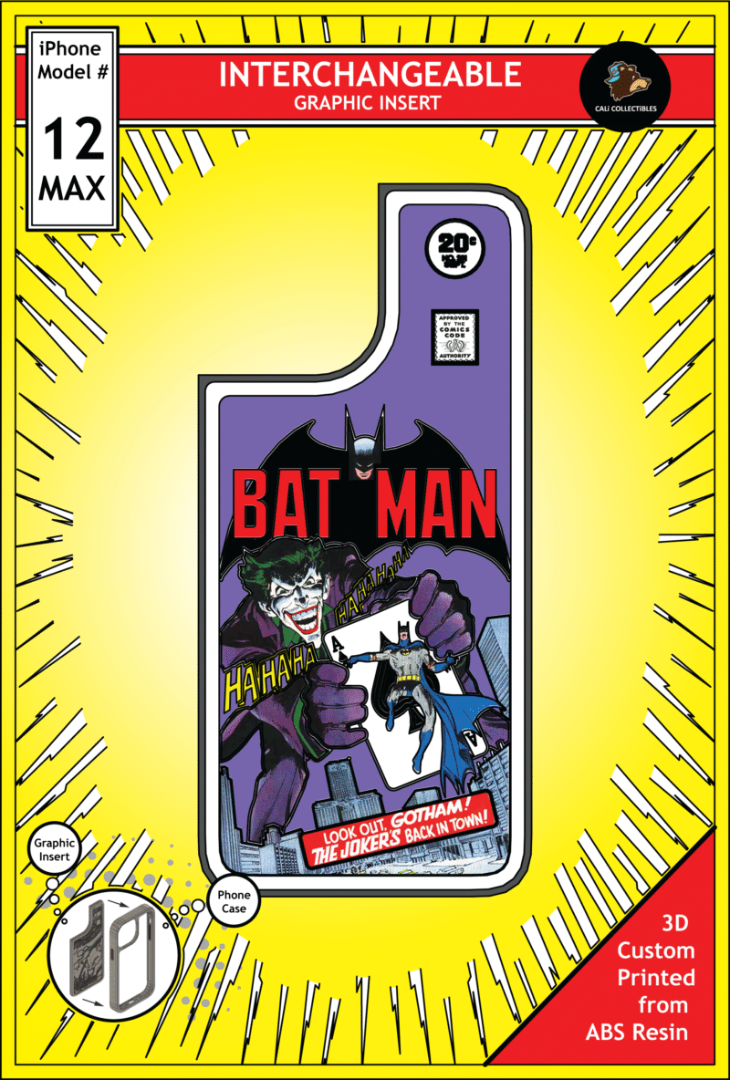 iPhone 12 Max Insert - Batman vs Joker