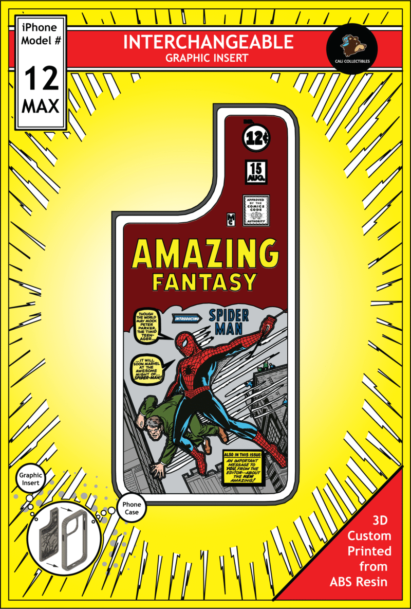 iPhone 12 Max Insert - Spider Man 1st Appearance