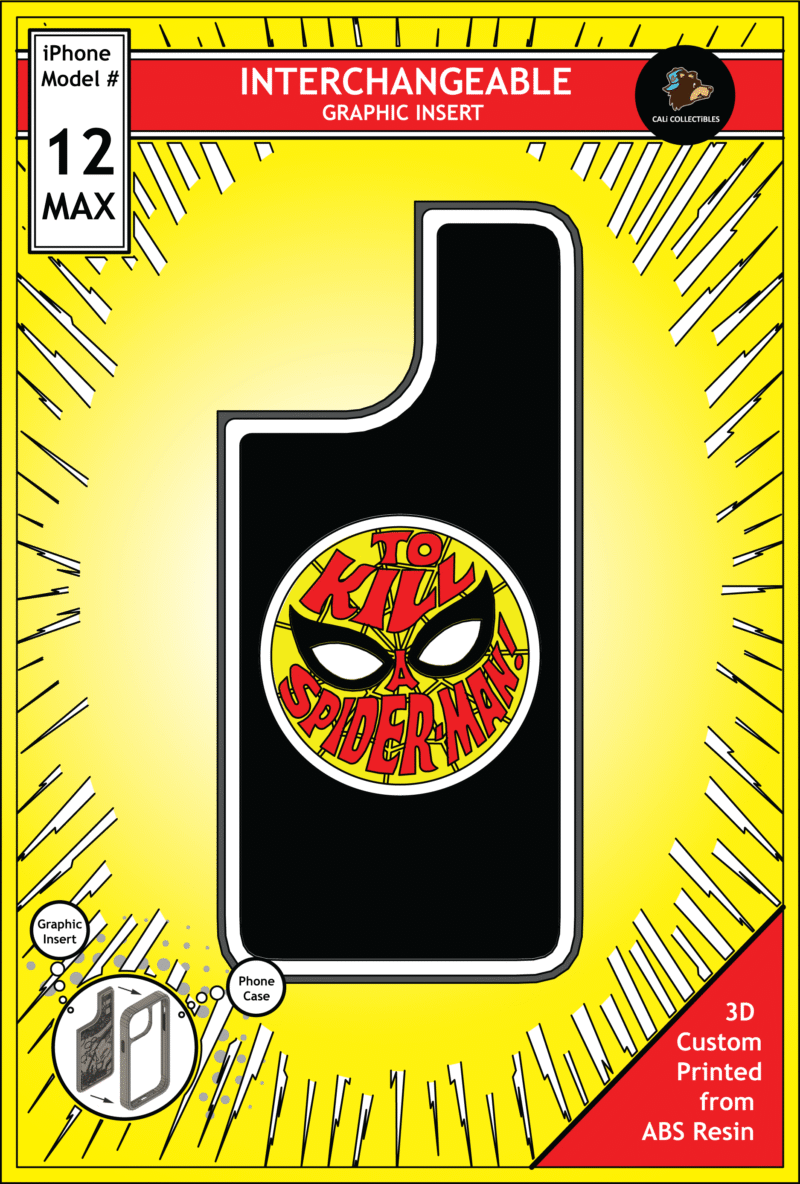 iPhone 12 Max Insert - To Kill a Spider Man
