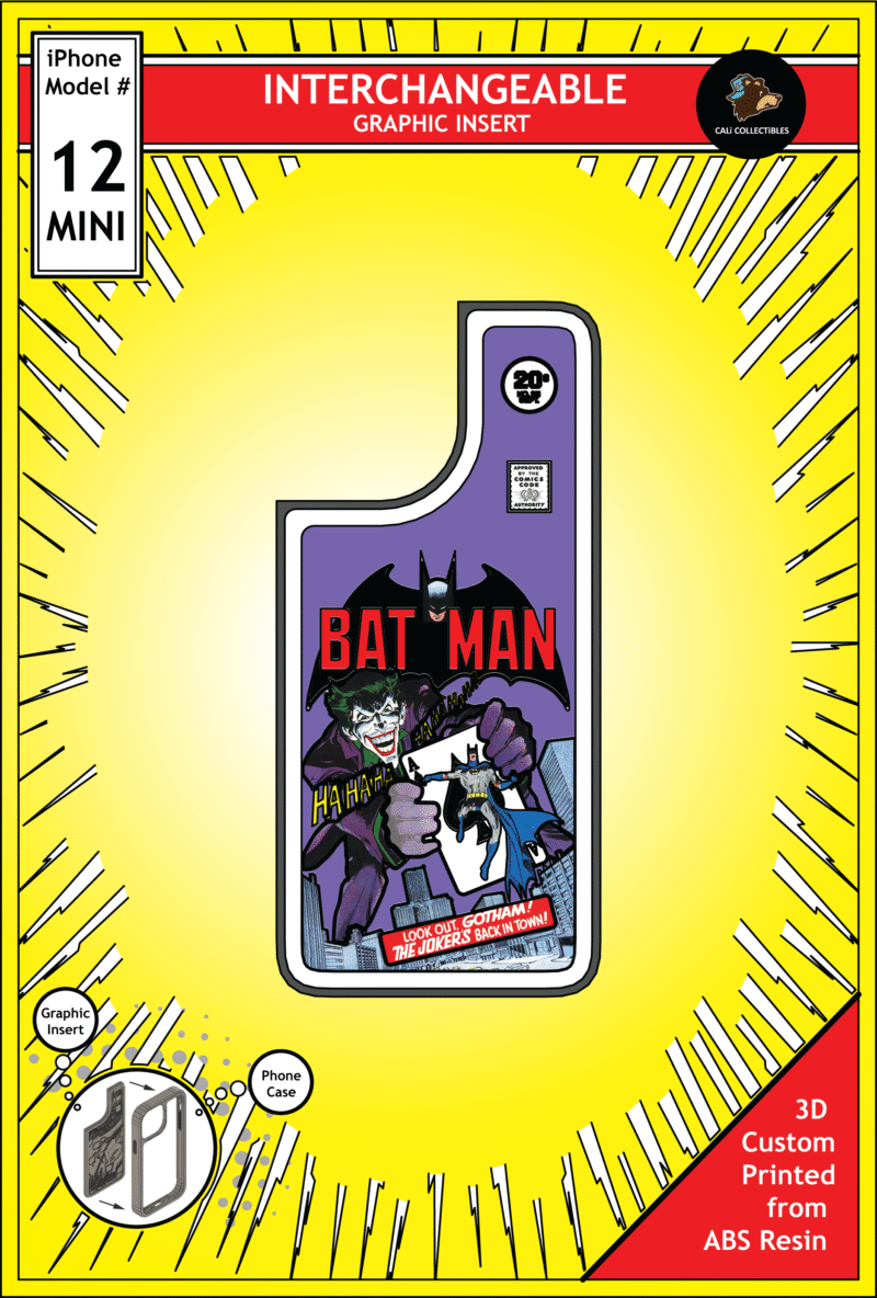 iPhone 12 Mini Insert - Batman vs Joker