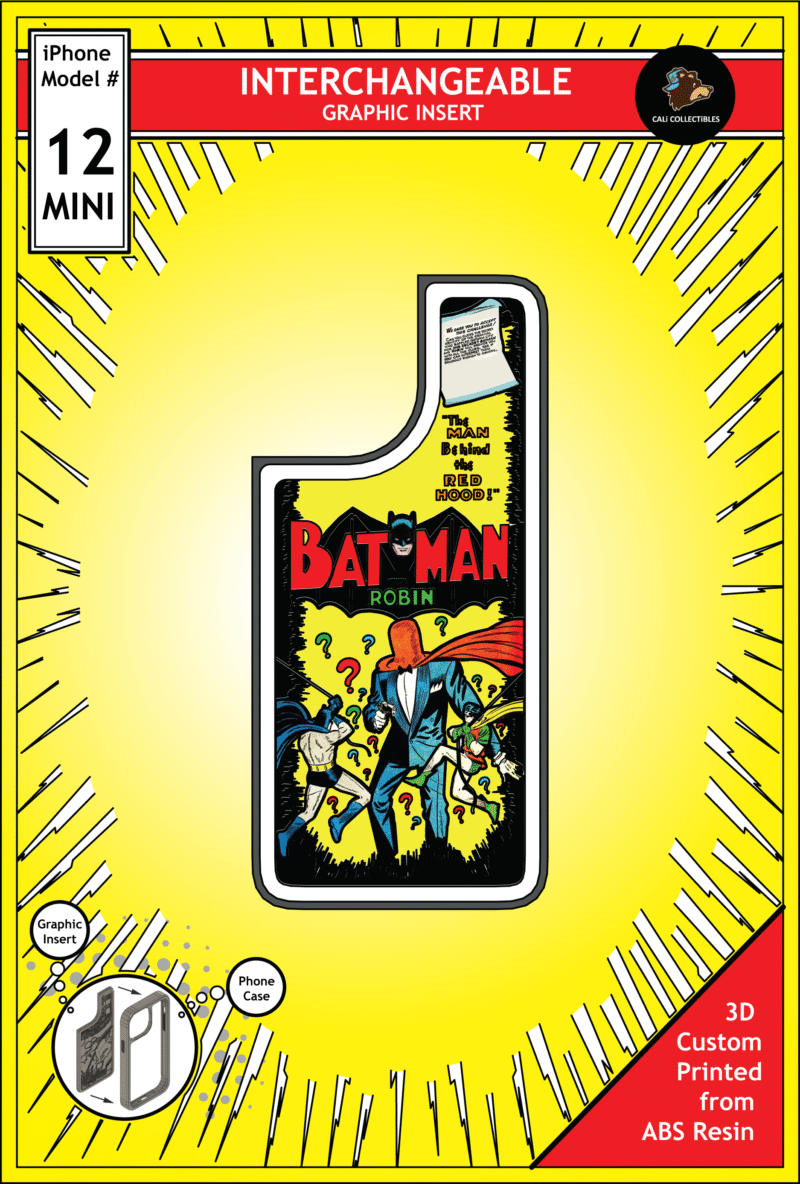 iPhone 12 Mini Insert - Redhood vs Batman & Robin