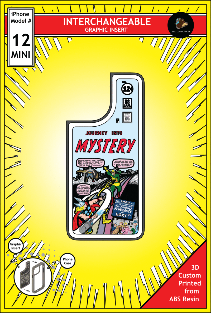 iPhone 12 Mini Insert - Loki vs Thor vs Odin