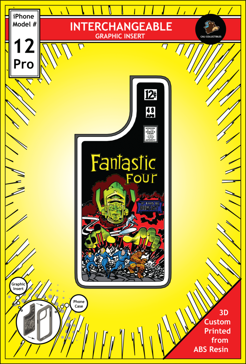 iPhone 12 Pro Insert - Fantastic Four vs Galactus