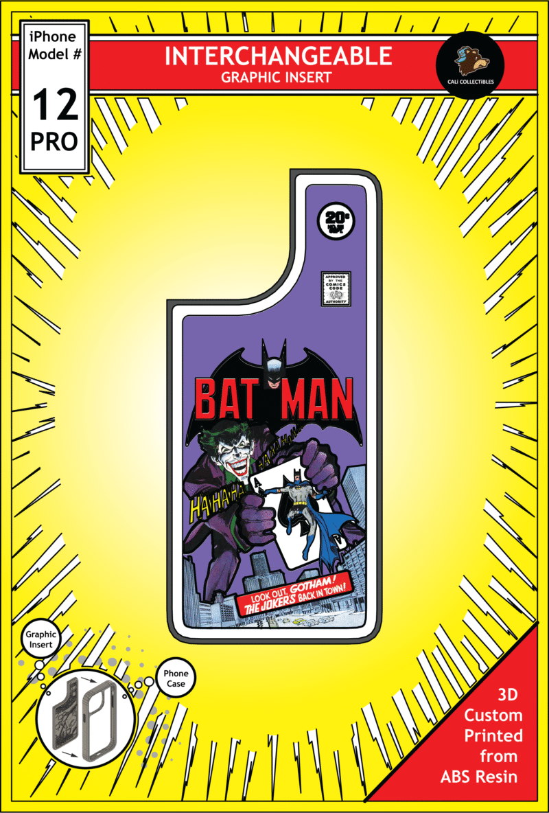 iPhone 12 Pro Insert - Batman vs Joker