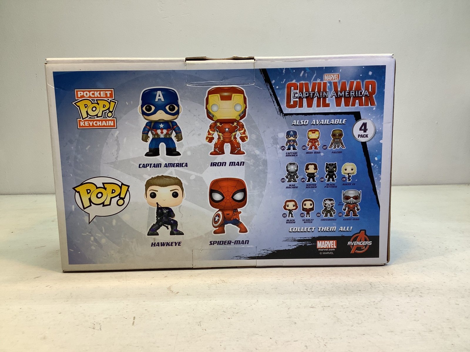 Marvel - Captain America / Iron Man / Hawkeye / Spider-Man - 4 Pack - Image 3
