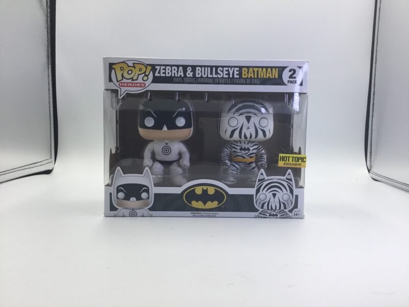 DC - Zebra and Bulls-Eye Batman - 2 Pack