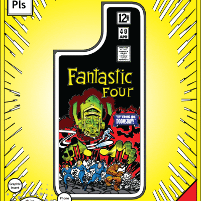 iPhone 15 Plus Insert - Fantastic Four vs Galactus