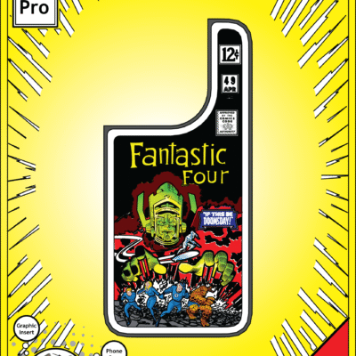 iPhone 15 Pro Insert - Fantastic Four vs Galactus