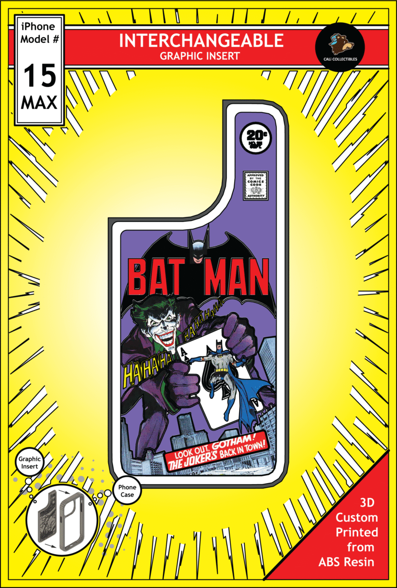 iPhone 15 Max Insert - Batman vs Joker