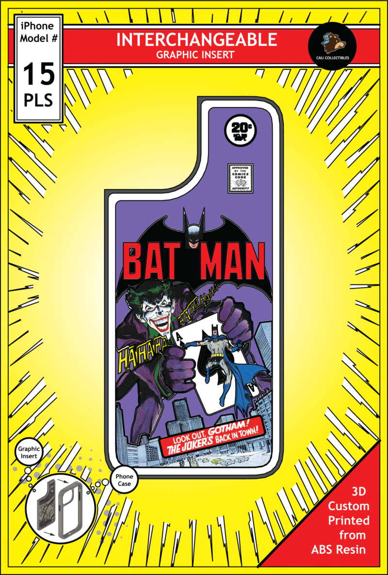 iPhone 15 Plus Insert - Batman vs Joker