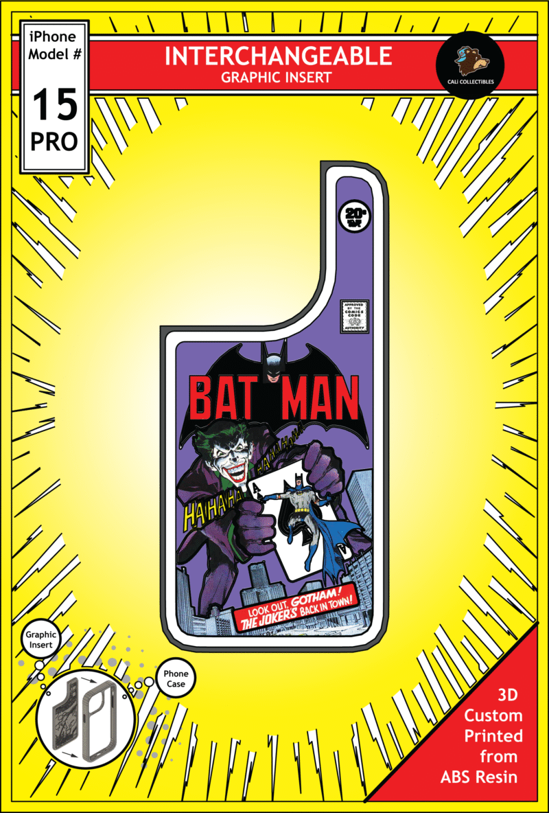 iPhone 15 Pro Insert - Batman vs Joker