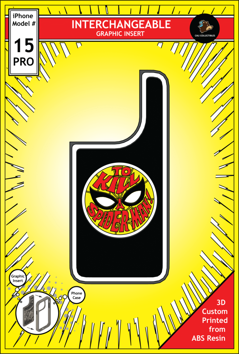 iPhone 15 Pro Insert - To Kill a Spider Man