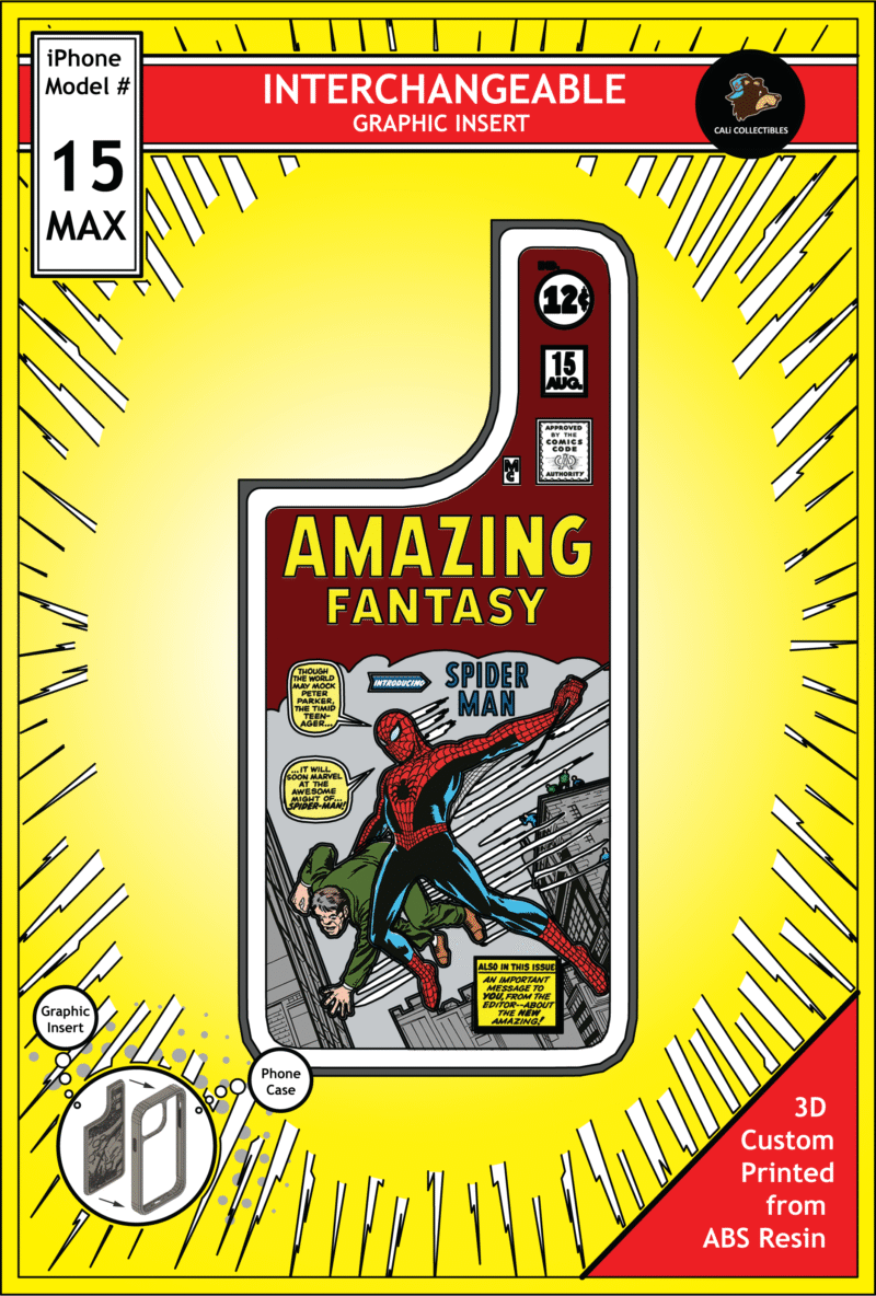 iPhone 15 Max Insert - Spider Man 1st Appearance