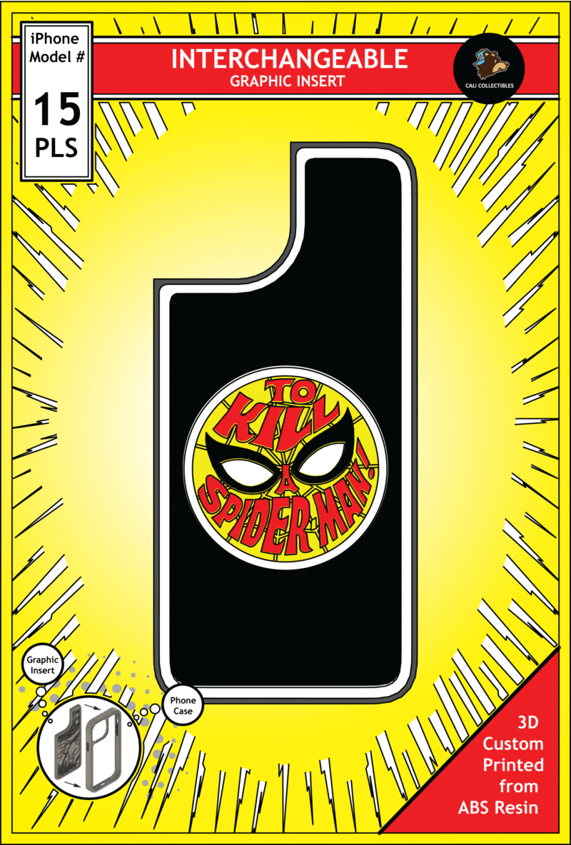 iPhone 15 Plus Insert - To Kill a Spider Man