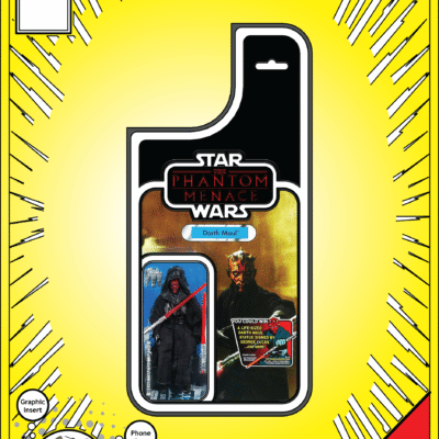 iPhone 14 Insert - Star Wars Toy on Cardback - Darth Maul