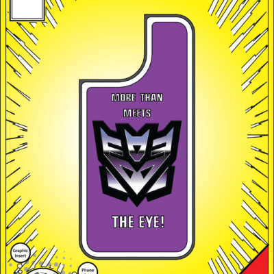 iPhone 14 Insert - Transformers Decepticons Logo
