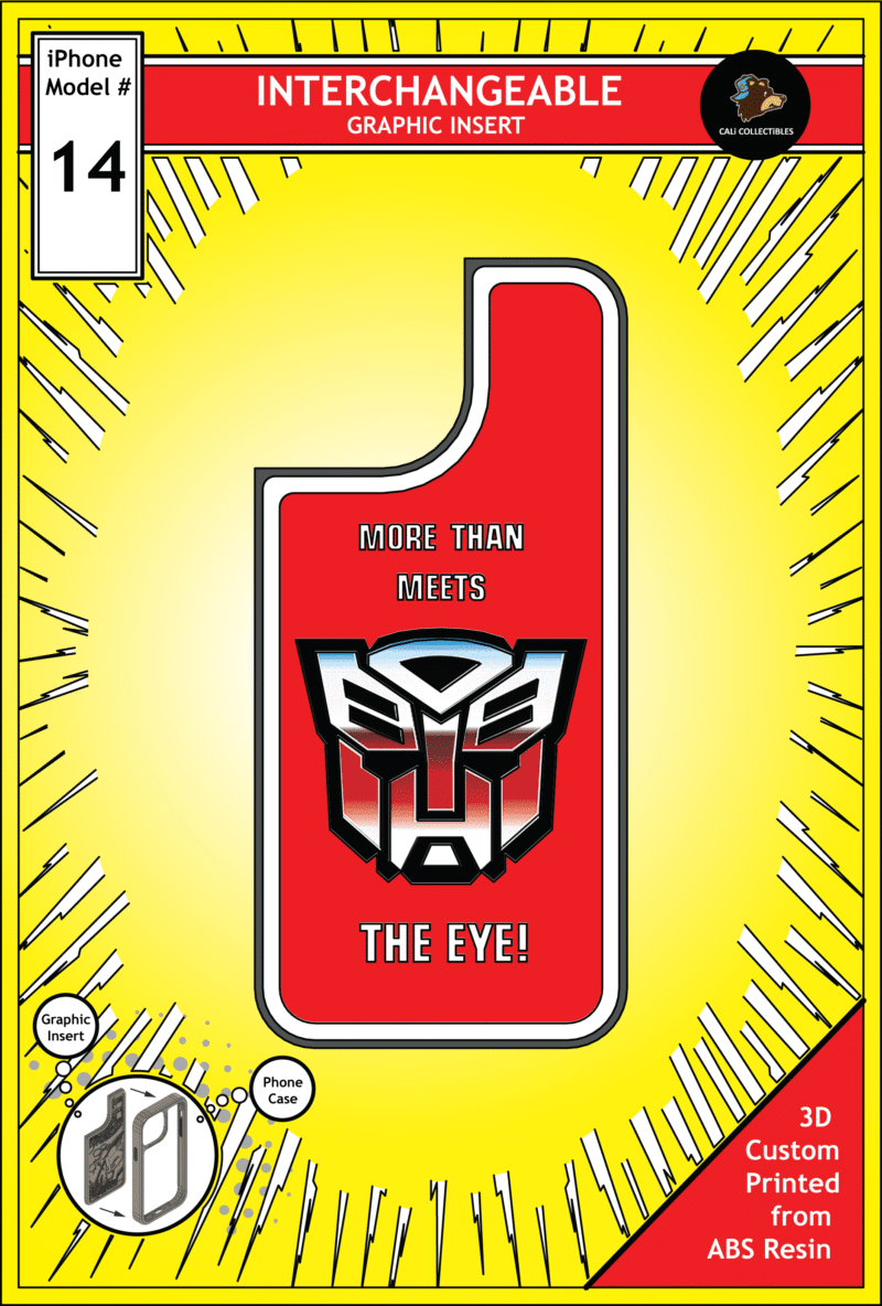 iPhone 14 Insert - Transformers Autobots Logo