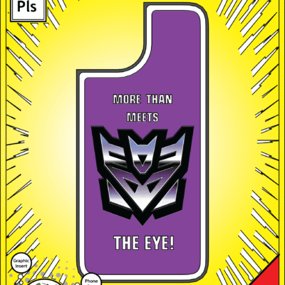 iPhone 14 Plus Insert - Transformers Decepticons Logo