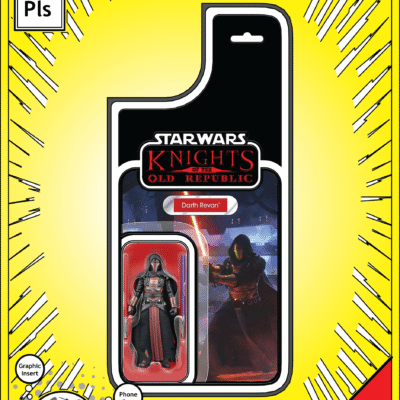 iPhone 14 Plus Insert - Star Wars Toy on Cardback - Darth Raven