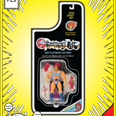 iPhone 14 Plus Insert - Thundercats Toy on Cardback - Lion O