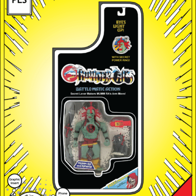 iPhone 14 Plus Insert - Thundercats Toy on Cardback - Mumm Ra