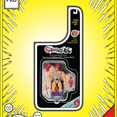 iPhone 14 Pro Insert - Thundercats Toy on Cardback - Lion O