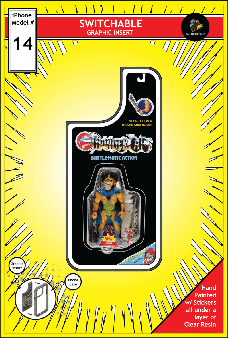 iPhone 14 Insert - Thundercats Toy on Cardback - Jaga