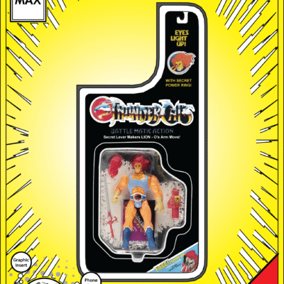 iPhone 14 Max Insert - Thundercats Toy on Cardback - Lion O