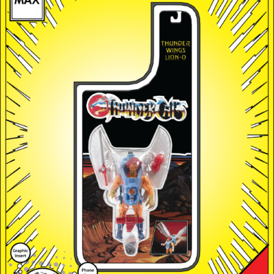 iPhone 14 Max Insert - Thundercats Toy on Cardback - Thunder Wings Lion O