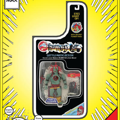 iPhone 14 Max Insert - Thundercats Toy on Cardback - Mumm Ra
