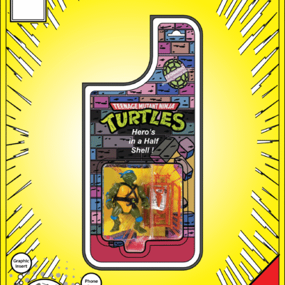 iPhone 14 Insert - TMNT Toy on Cardback - Leonardo